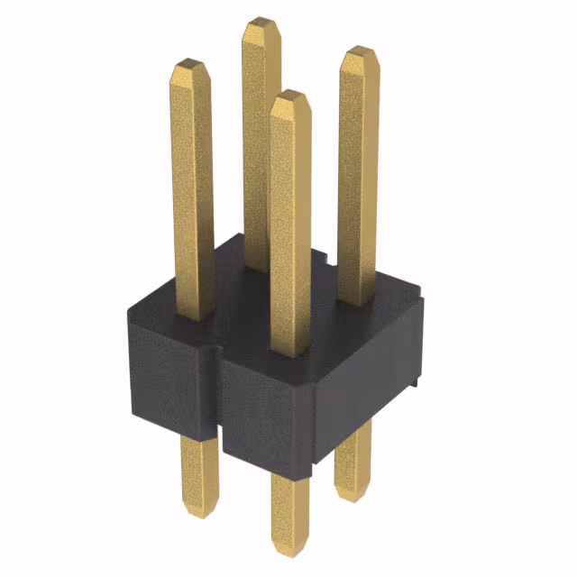 PH2-04-UA Adam Tech  Headers Male Pins